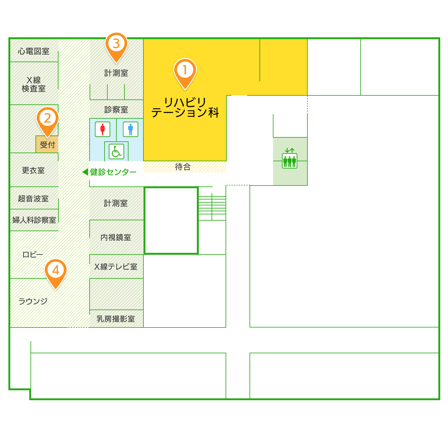 2F フロアマップ