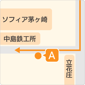 ソフィア茅ヶ崎方面　詳細マップ