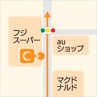 田端・大曲方面　詳細マップ